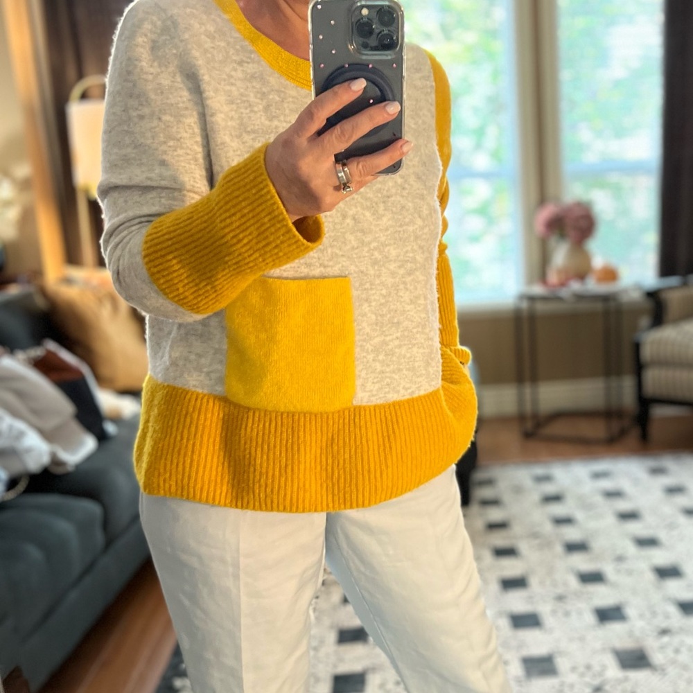 COS soft mohair sweater